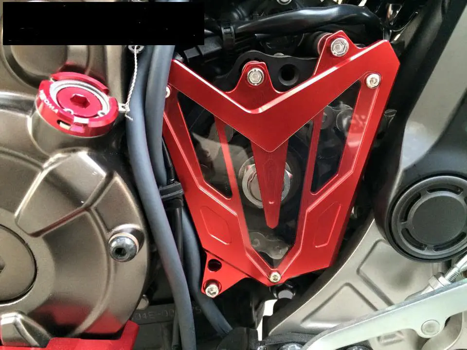 Передняя Звездочка цепь для мотоцикла панель Крышка 2013 2020 17 2018 2019 Yamaha MT ФЗ 07 MT07 FZ07 - Фото №1