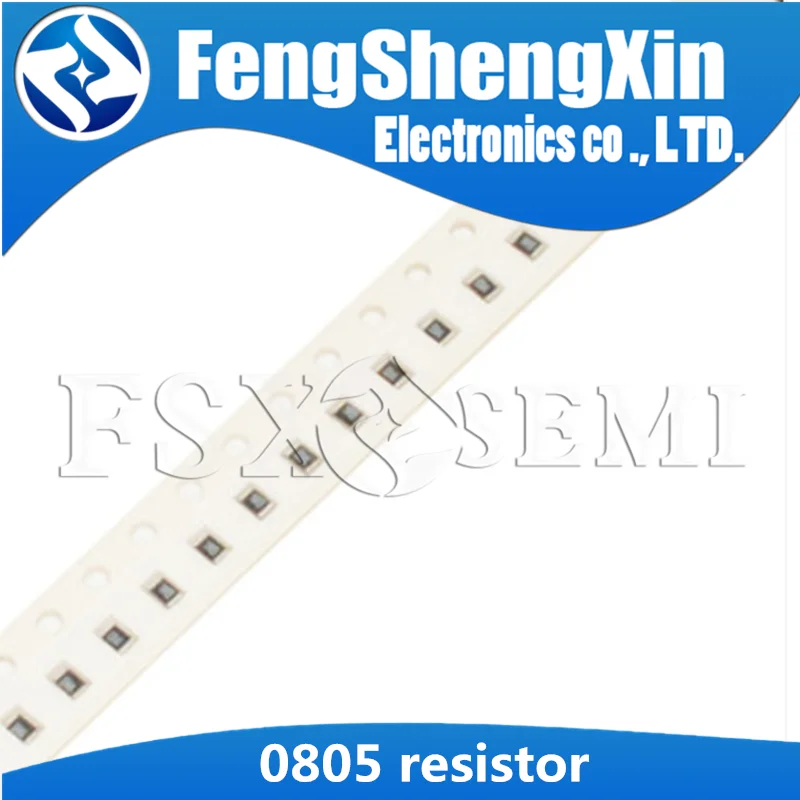 100 шт./лот 0805 SMD резистор 0R ~ 10 м 1/8 Вт 0 1 150 220 330 Ом 1K 2 K 10K 100K 1R 10R 100R 150R 220R 330R|Резисторы| |