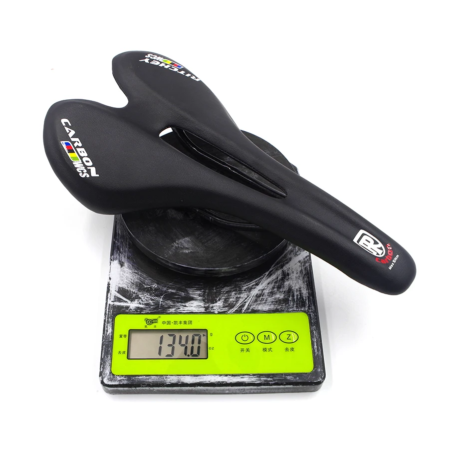 

Full Carbon Fiber MTB Road Bike Saddle Mountain WCS Carbon 135g Wide Racing Bicycle Seat For Men Cushion Cycling Saddle Parts