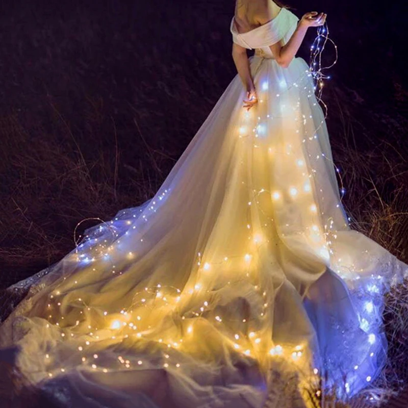 

Led String Light 5/10M 50/100LED USB Remote Control Lights Silver Wire Fairy garlands for Wedding Christmas Holiday Decor lamps