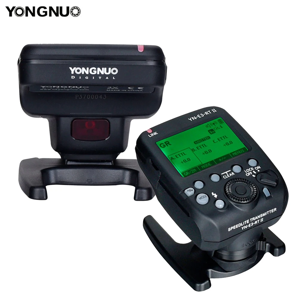 YONGNUO YN-E3-RT II 2,4G TTL HSS вспышка триггера Speedlite передатчик для камеры Canon ST-E3-RT 600EX-RT YN968EX-RT YN600EX-RTII