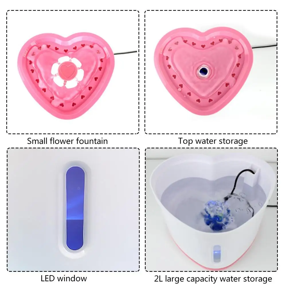 Pet диспенсер для воды автоматический питьевой фонтаны кошек собак маленьких