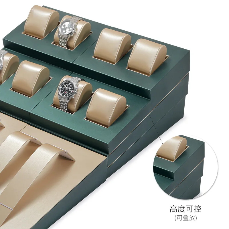 New Watch display props broadcast watch tray counter creative watch display rack custom