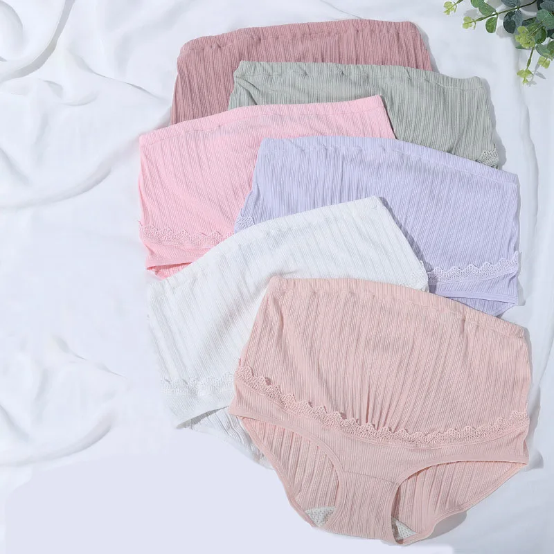 Нижнее Белье для беременных поддерживающие живот хлопковые Дышащие