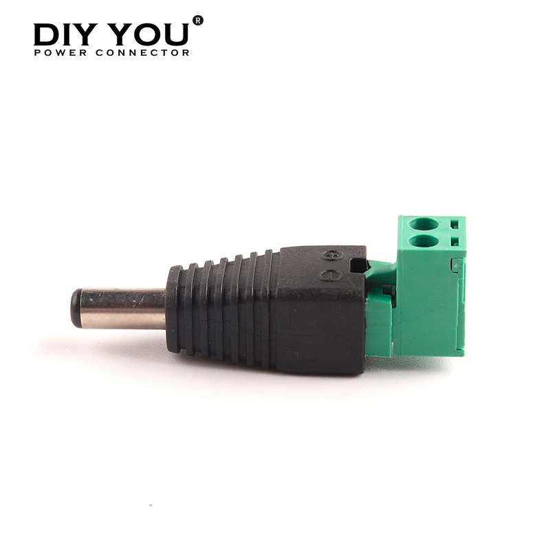 Подключаемый модуль Тип Разъем 5 мм * 2 1/2 Женский Мужской DC Мощность переходник