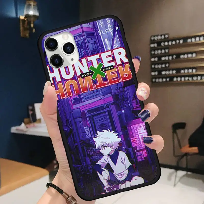 

Killua Zaoldyeck hunter x hunter Phone Case for iPhone 11 12 pro XS MAX 8 7 6 6S Plus X 5S SE 2020 XR