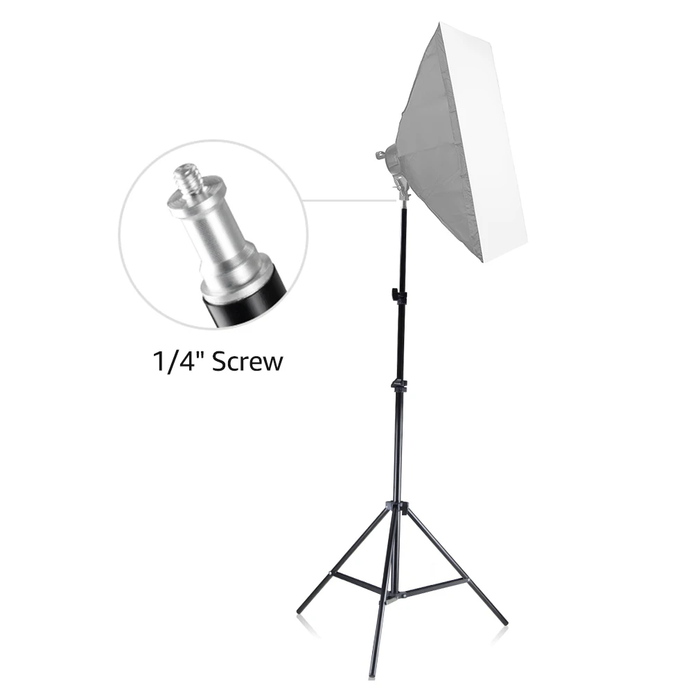 Штатив для фотосъемки с тремя секциями 200 см винтом 1/4 дюйма|Штативы| |