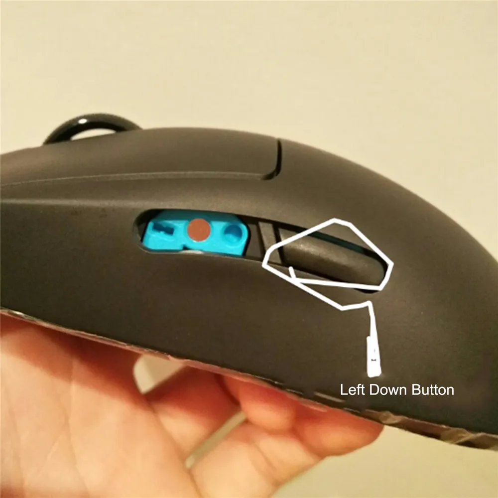 Набор боковых кнопок для Logitech G Pro набор левых сменных беспроводной игровой мыши