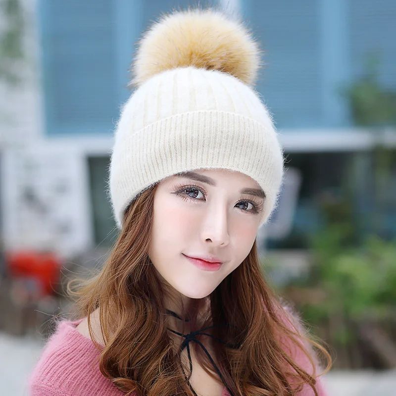 Зимние шапки женский шарф костюм сохраняющий тепло Вязание увеличение вниз