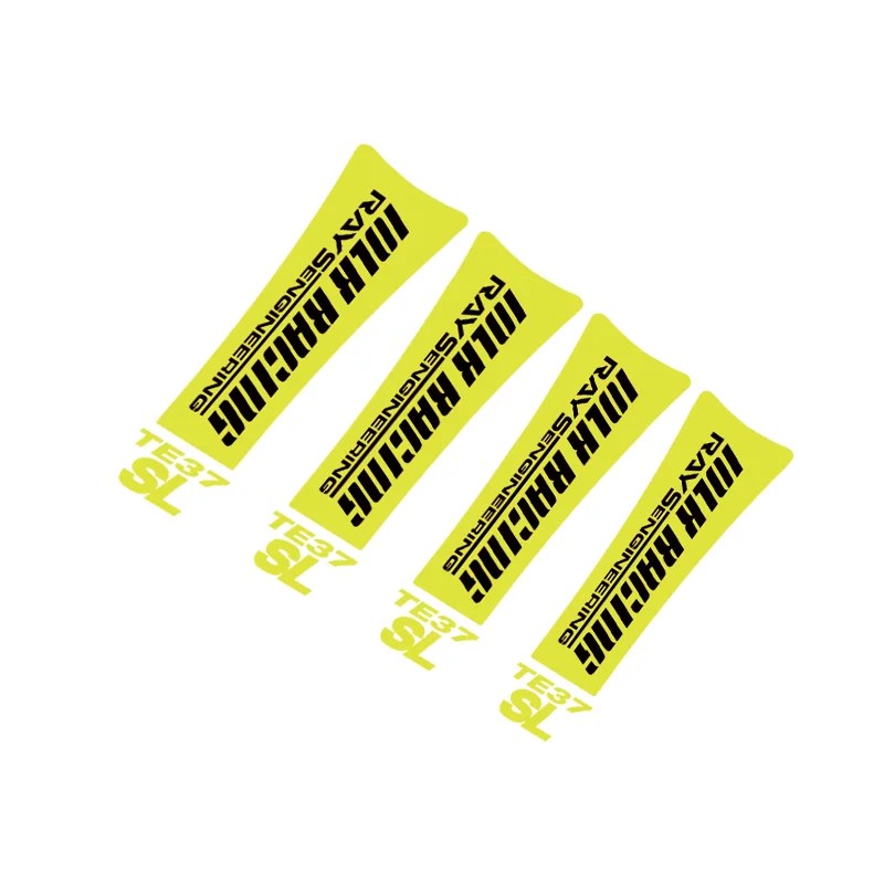 Виниловая аппликация для стайлинга автомобиля мотоциклетная наклейка лучей TE37SL