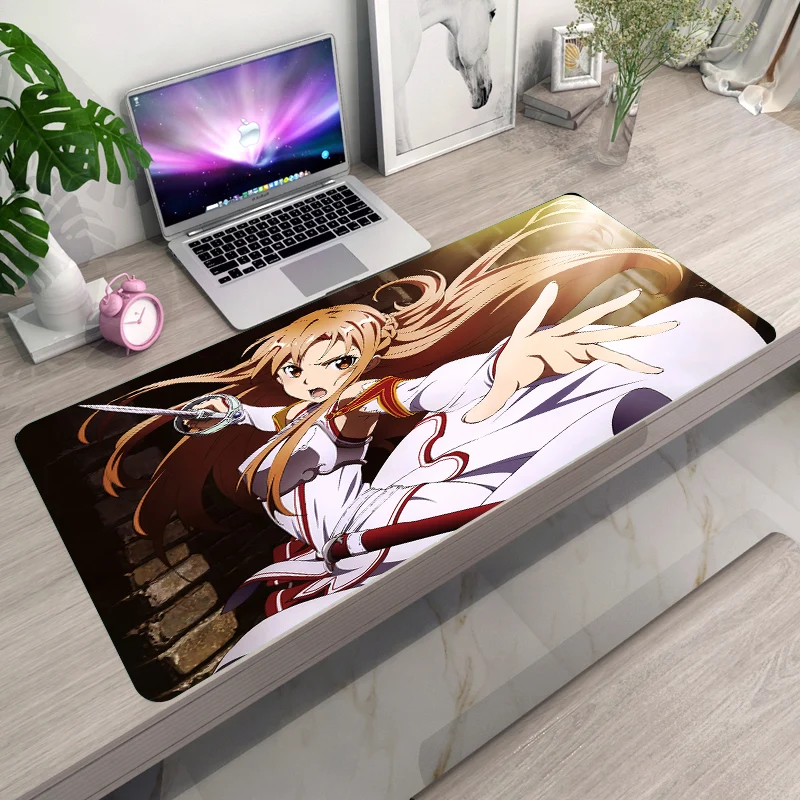 

MRGLZY Gamers Notepad Personal Computer Desk Accessories Lock Game Mat Carpet Desktop Keyboard Carpet Work Mat Large Mouse Pad