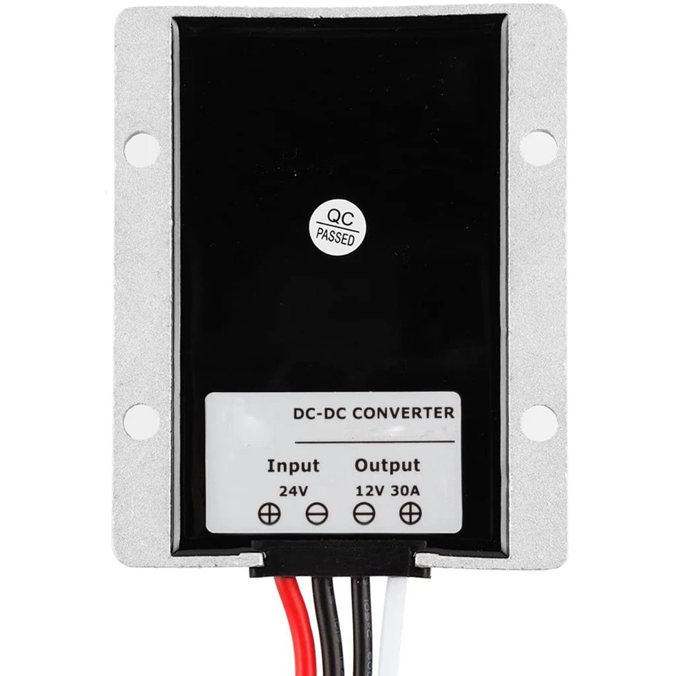 Большой-Размеры Напряжение понижающий преобразователь Регулятор DC 24V DC/DC 12V 30A 360