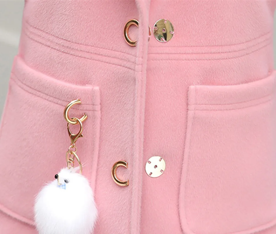 

Women Outerwear 2020 New Autumn Winter Clothing Fashion Warm Woolen Slim Female Elegant Single-breasted Woolen Coat Ladies L832