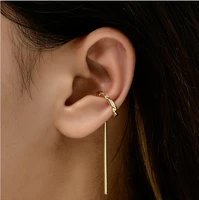 fashion golden stud earrings for women jewelry non mainstream earrings 2021 trend