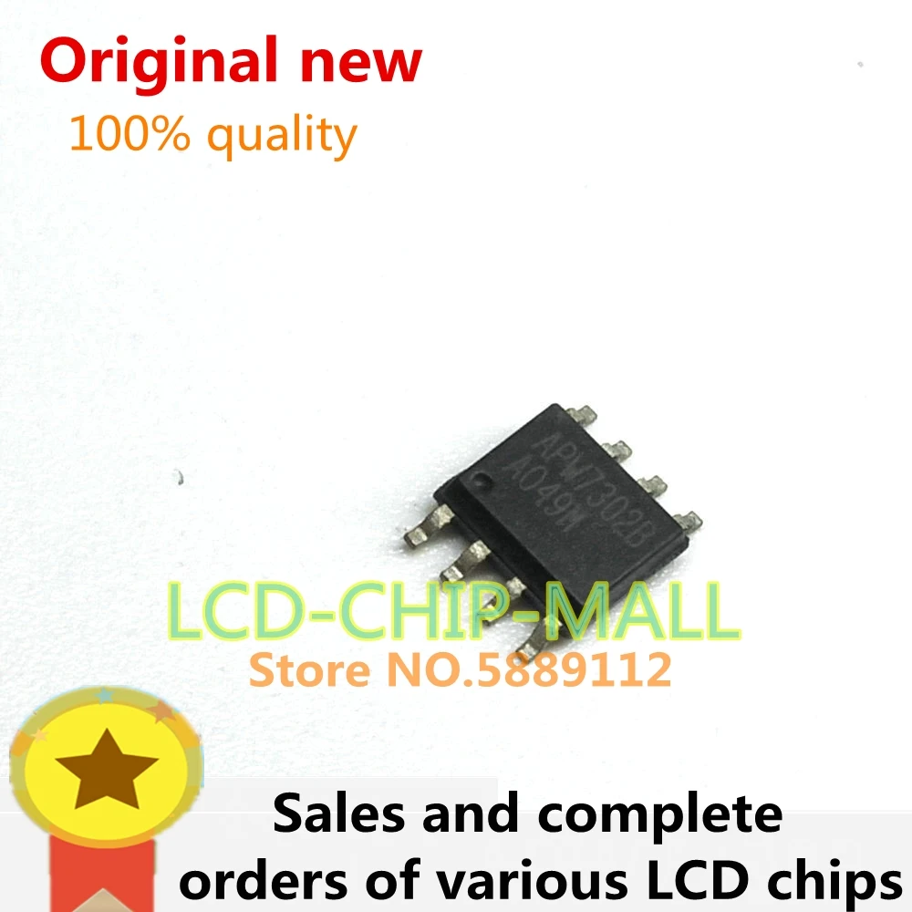 

1PCS APW7302 APW7302BKAI-TRG SOP8 IN STOCK 100%GOOD