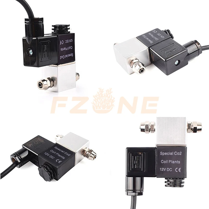 Wyin аквариум DC12V СО2 соленоид аквариумный клапан со2 регулятор магнитный клапан для аквариума