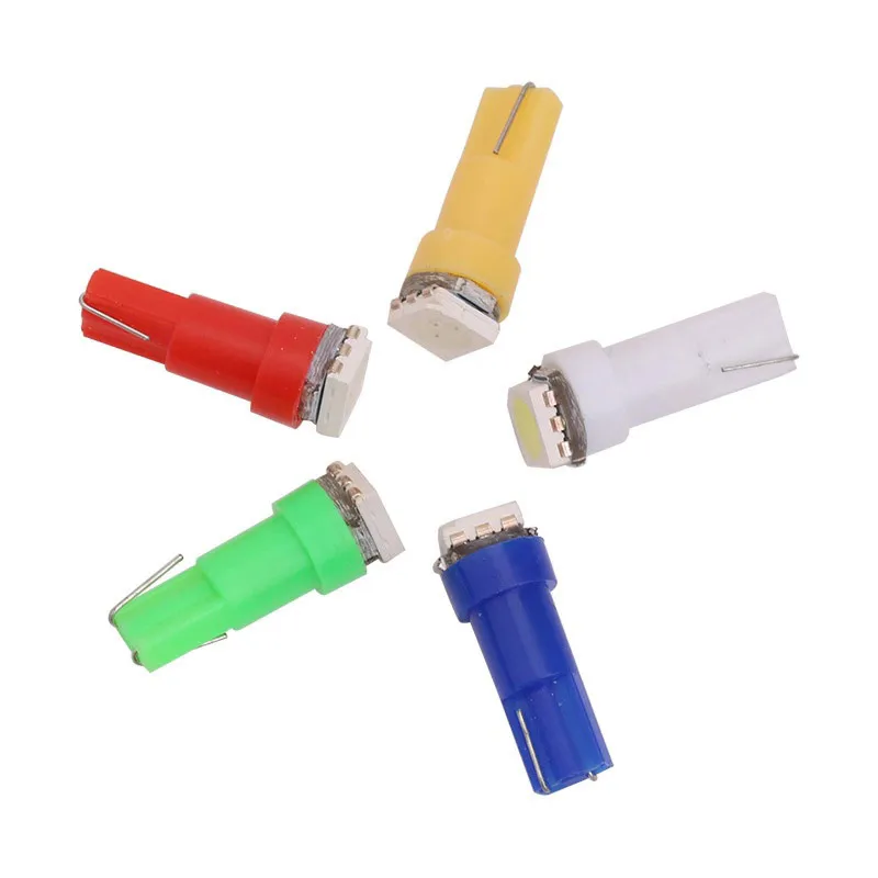 Боковой двери светильник отсек T5 5050 1SMD автомобиля светодиодная лампочка