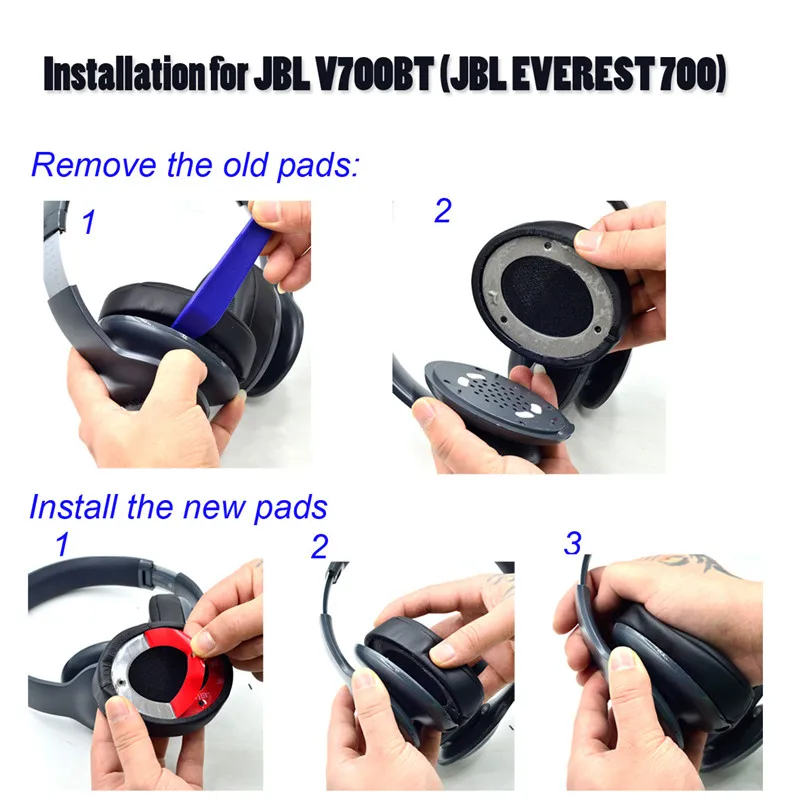 Амбушюры для JBL V700 V700BT V700NXT амбушюры наушников детали замены аксессуары запасные