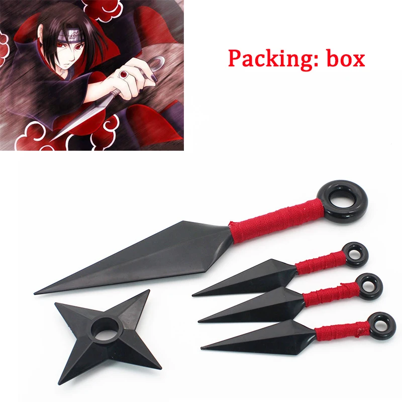 Реквизит для косплея Uchiha Itachi Shuriken из ПВХ|Реквизит костюмов| |