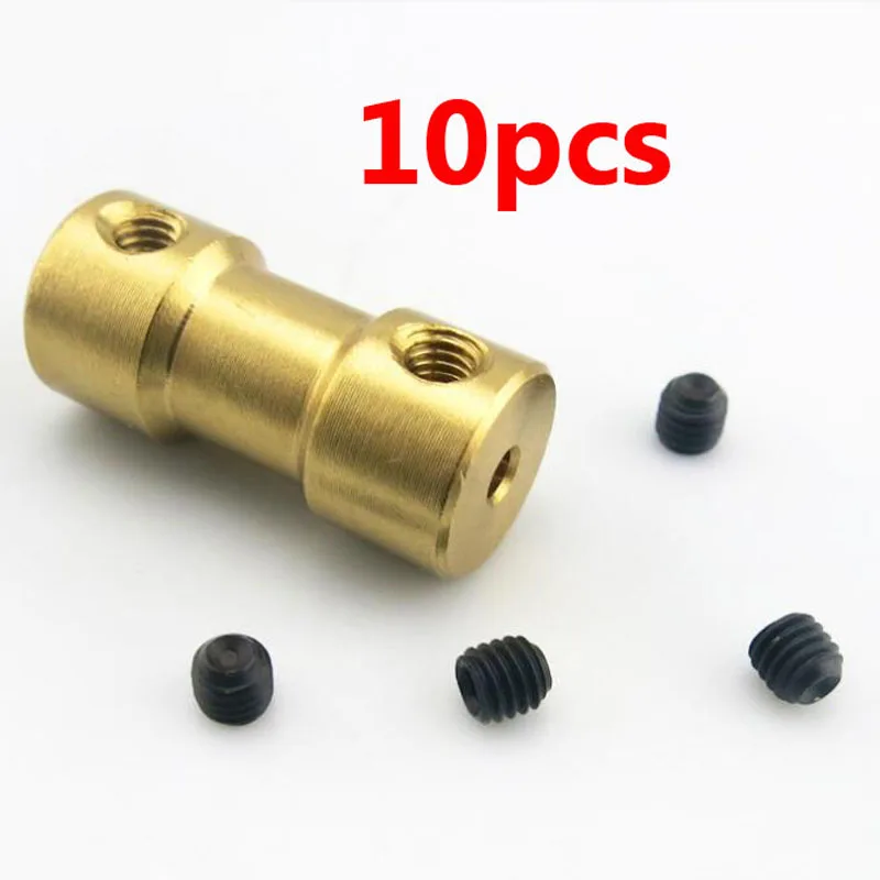 Медная муфта приводного вала 10 шт. соединители двигателя 2/2 3/3/4/5 мм до 2/3/3 17/4/5/6 с