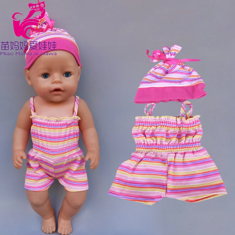 

40cm Baby Doll boys rompers clothes for 43cm baby new born doll clothes children girl toys coat