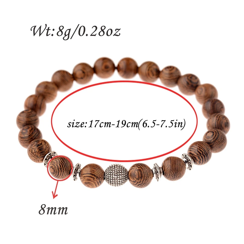 2019 классический буддийский мужской браслет Ом 8 мм тибетский молитвенный Ethinc для