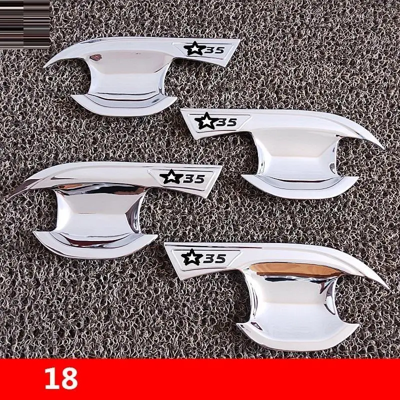 Модифицированная Автомобильная декоративная ручка двери внешняя наклейка