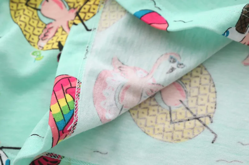 

Large Size Knitted Cotton Ladies Huispak Vrouwen Spring and Summer Short-sleeved Cropped Trousers Pajamas and Home Short Suits