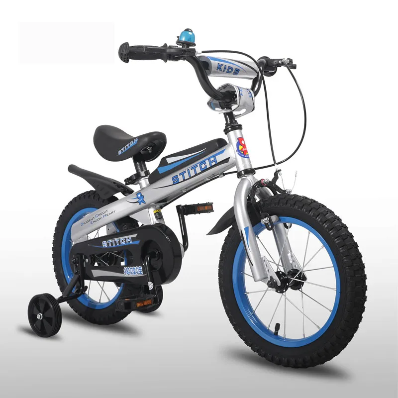 Детский велосипед амортизирующий из высокоуглеродистой стали с двойным