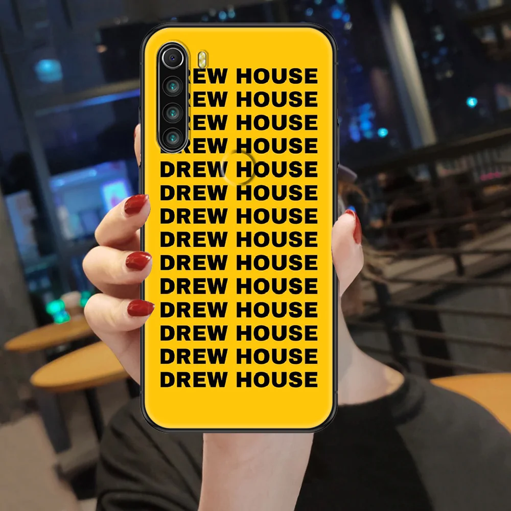 

Justin Bieber Drew Phone case For Xiaomi Redmi Note 4X 6A 7 7A 8 8T 9 9A 9S 10 K30 Pro Ultra black soft funda art Etui 3D prime