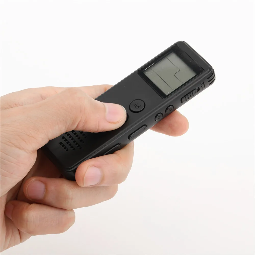 Digital Voice Recorder Long Distance Audio MP3 Dictaphone Noise Reduction One Key Recording WAV Record Player 128Kbps | Электроника