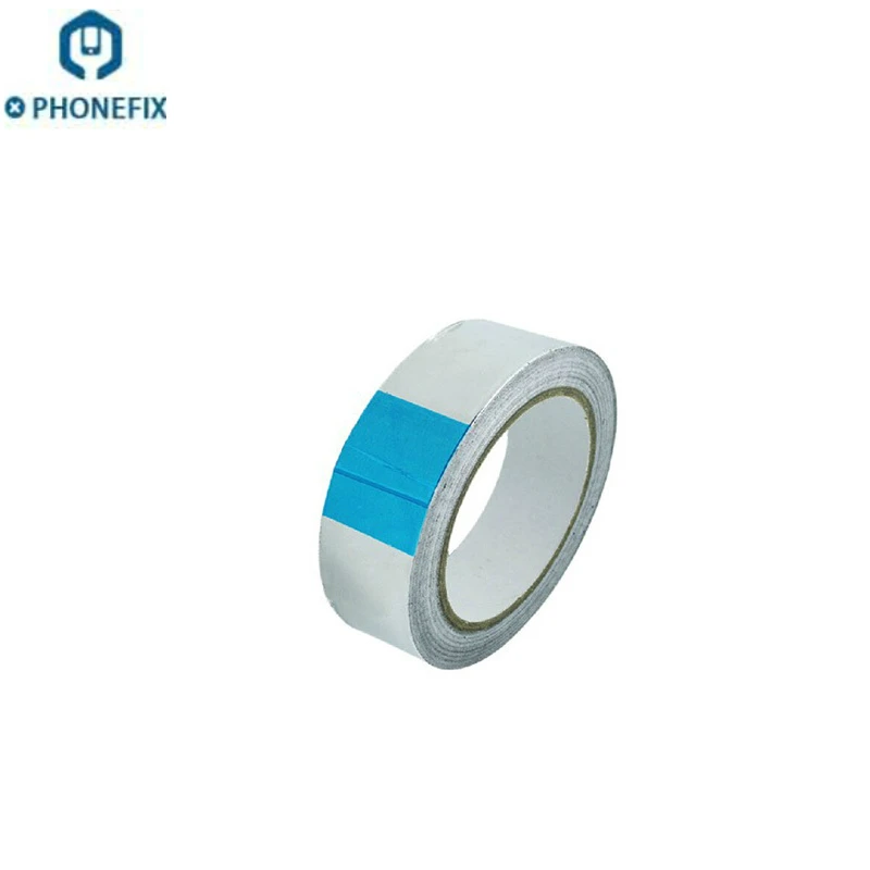 

BGA Adhesive Aluminum Foil Tape High Temperature Resistance Insulation Tape for cell phone bga reballing stencil kit