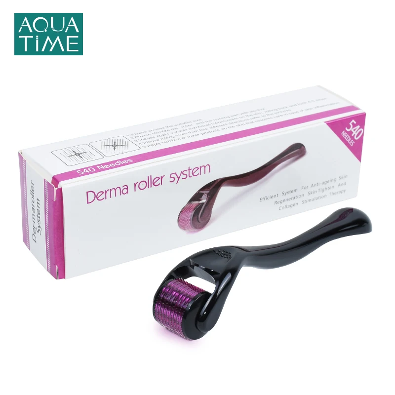

Derma Roller DRS 540 Needles 0.25mm Professional Microneedling Beard Roller Dermaroller for Hair Loss Treatment