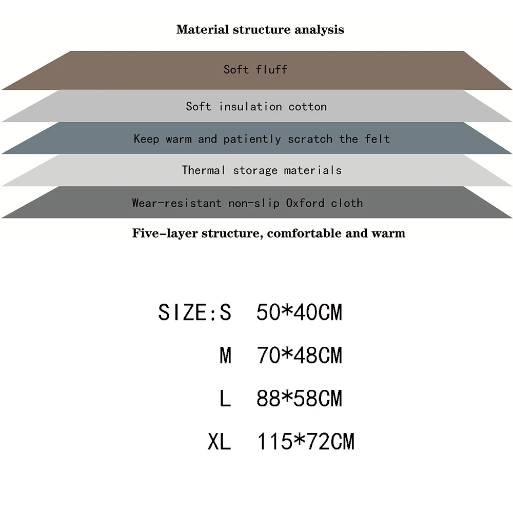 Теплый коврик для собак и кошек теплый домашних животных мягкие зимние одеяла