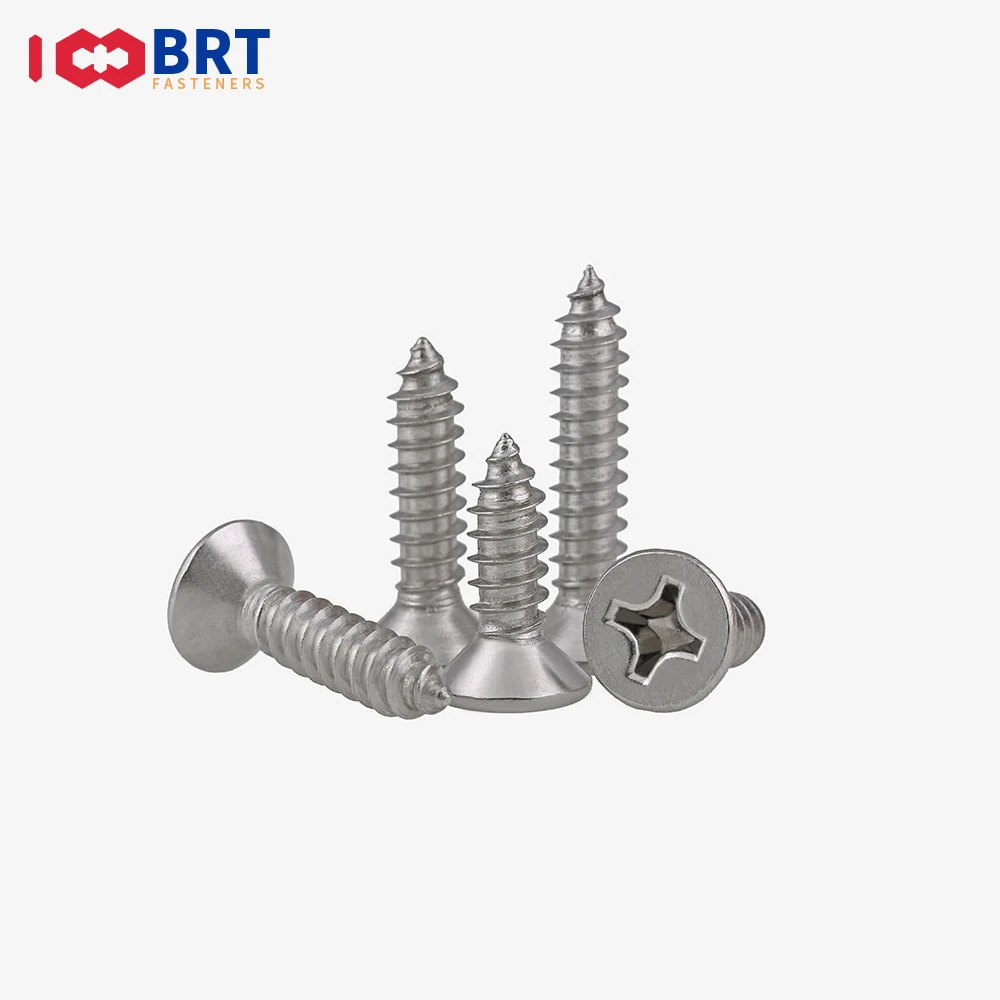 

50/10pcs M4.2 M4 M8 304 stainless steel Lengthen Cross Phillips Flat Countersunk Head Screw