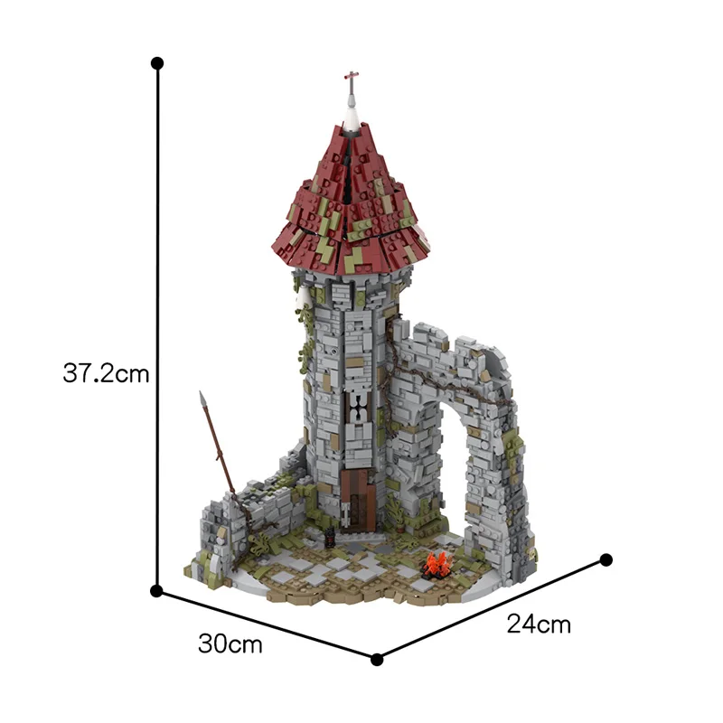 

New DIY Bricks Game Series Castle For The Dark Soul Architecture House Model Building Blocks Toys For Kids Xmas Gifts