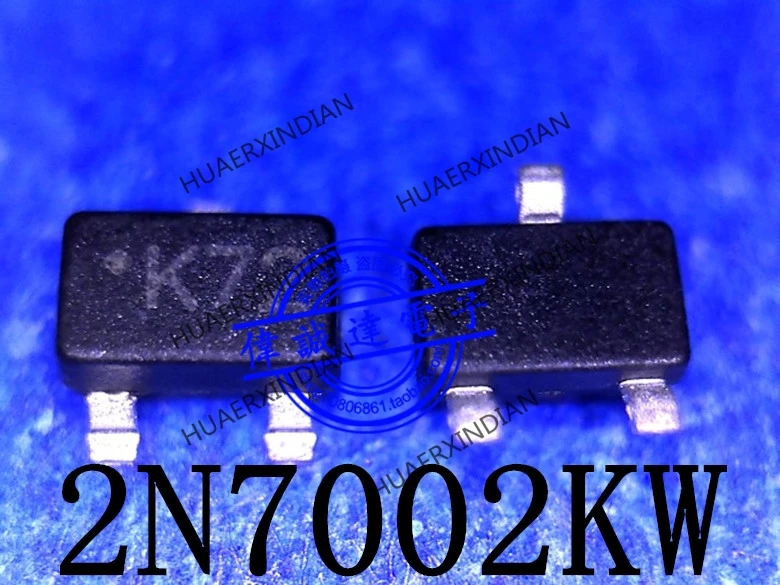 1 шт. новый оригинальный 2N7002KW 2N7002W Тип K72 SOT 323 в наличии подлинное стабильное