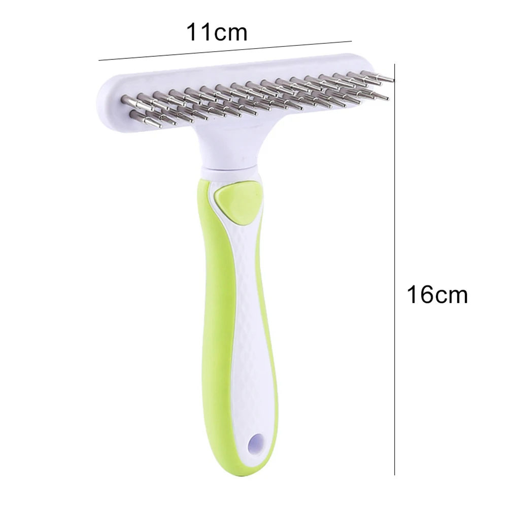 

Pet Fur Knot Cutter Cat Dog Hair Brush Remover Needle Rake Comb Brush Pet Massager Cleaning Grooming Shedding Tool Pet Products