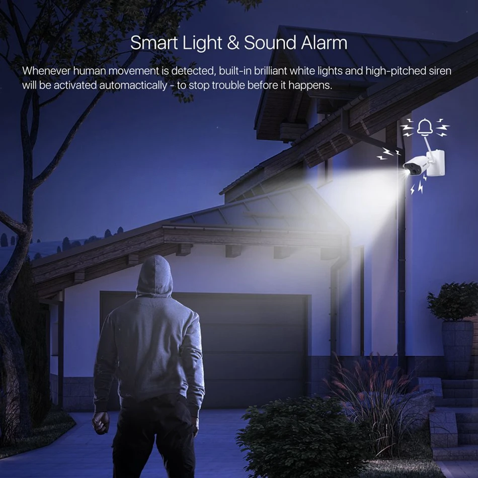 Zosi Беспроводной ip камера видеонаблюдения с поддержкой Wi Камера Батарея или на