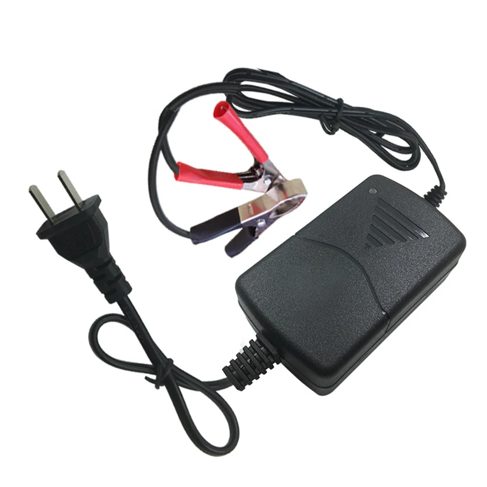 12V 1A Universal Portable Car Truck Motorcycle Alligators Clip Battery Charger Full Automatic Cheap |