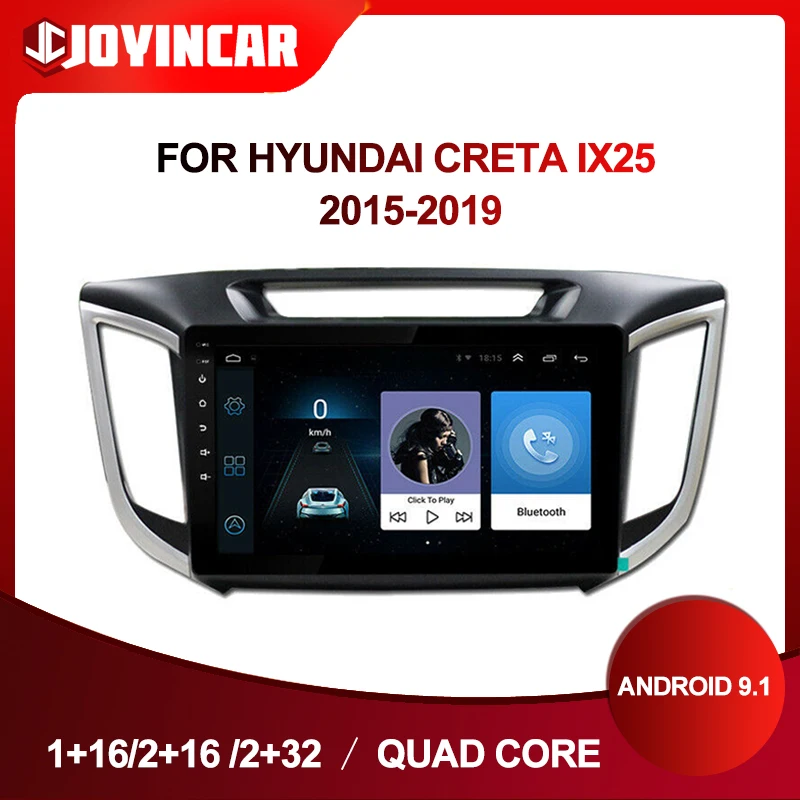 Автомагнитола 2 din Android 9 1 мультимедийный видеоплеер GPS навигация для Hyundai Creta ix25 2015