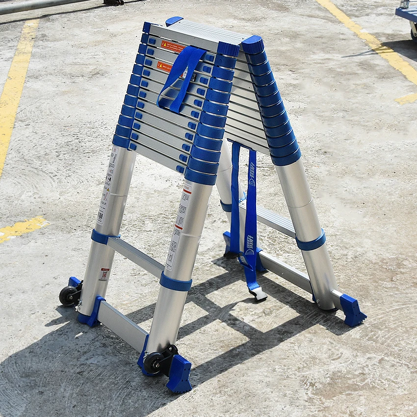 JJS511 Высококачественная утолщенная лестница в елочку из алюминиевого сплава