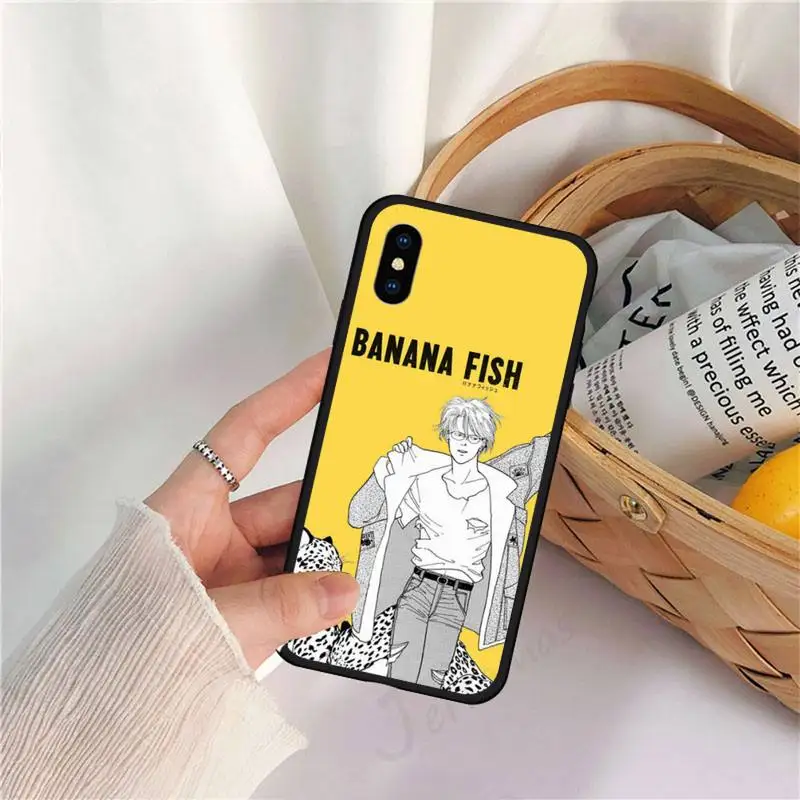 

Banana Fish Japan anime Phone Case for iPhone 11 12 pro XS MAX 8 7 6 6S Plus X 5S SE 2020 XR