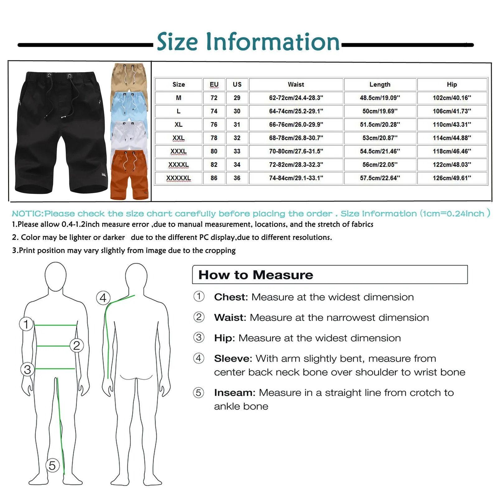

Men's Summer Breeches Shorts 2021 Cotton Casual Bermudas Black Men Boardshorts Homme Classic Brand Clothing Beach Shorts Male