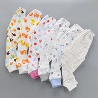 new 2021 childrens autumn pants cotton boys and girls leggings baby clothes