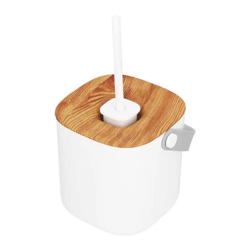 

Tabletop Humidifier 600ml Mist Humidifier 30ml/h 35db Noise USB Charging Wood Grain for Indoor for Office for Home