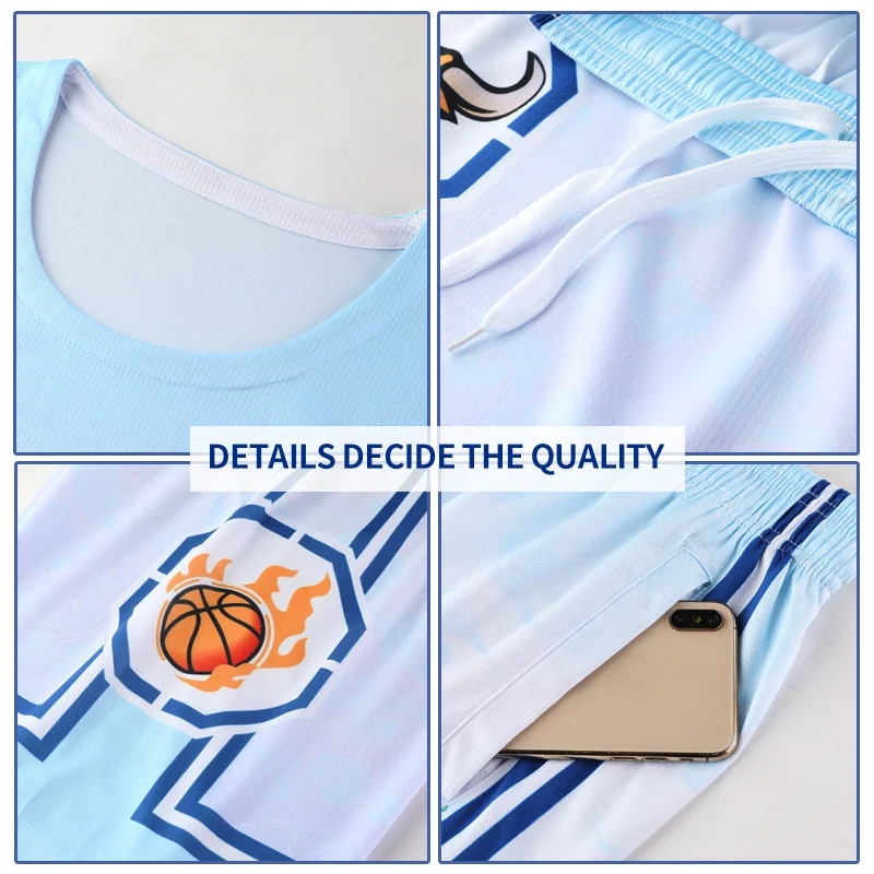 

Custom Men Basketball Uniform Sets Professional Throwback jersey Quick Dry Breathable Basketball Shirts Cheap Basketball Jersey