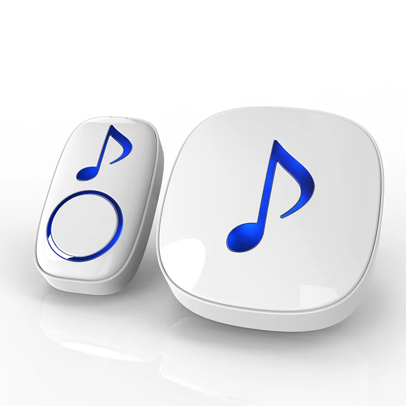 Беспроводной дверной звонок HTZSAFE с дальностью действия 350 м водонепроницаемый