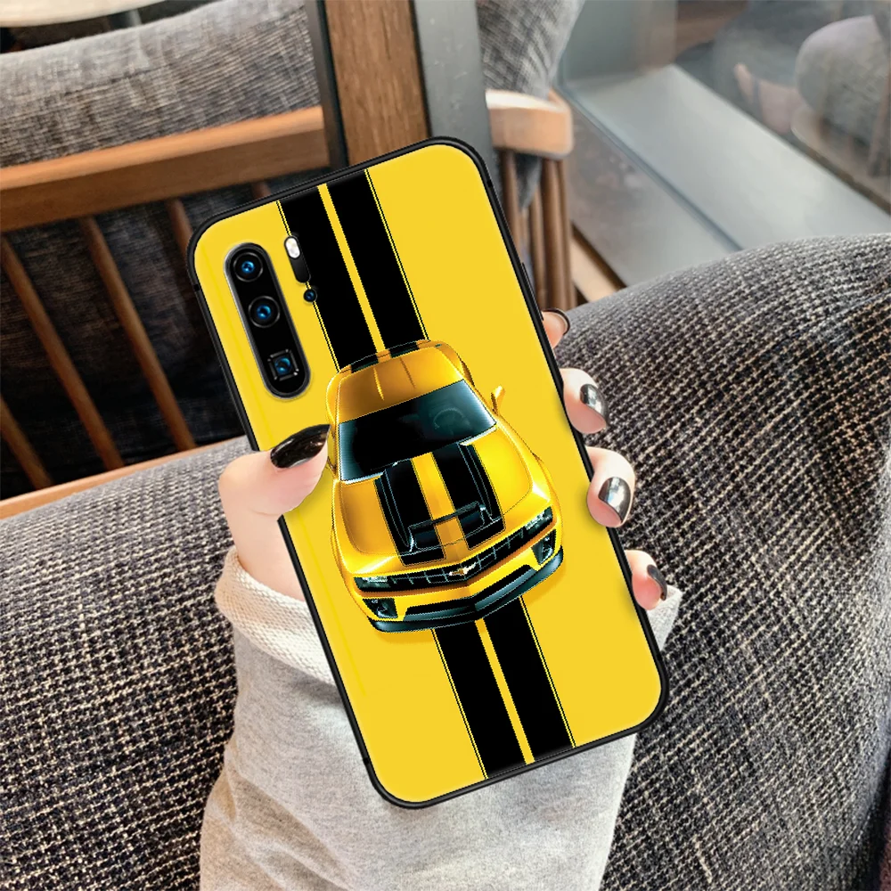

Chevrolet Sport Car Phone Case For Huawei P Mate 10 20 30 40 Lite Pro smart Z 2019 nova 5t black Prime Pretty Cell Silicone
