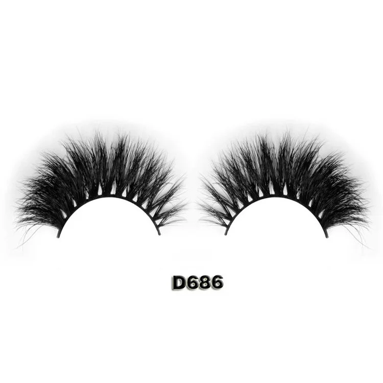 

Manufacturers customize a variety of hand-made 3D mink eyelashes, long and dense 3D false eyelashes curly lashes